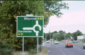 Road Sign Prints: Road sign. A road