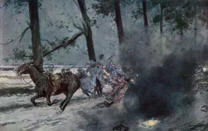 On the Road to Souain, Sommepy, France, World War I, 1915 (1929)
