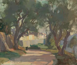 Road from the South of France, 1925. Creator: Vilho Sjöström