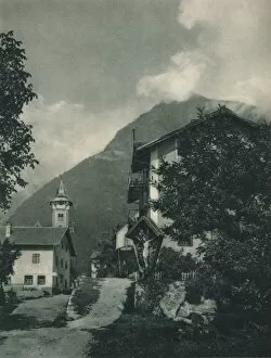 Road to Tyrol Castle, Merano, South Tyrol, Italy, 1927. Artist: Eugen Poppel