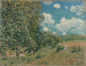 Alfred 1839 1899 Gallery: The Road from Versailles to Saint-Germain, 1875. Artist: Sisley, Alfred (1839-1899)