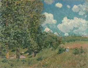 The Road from Versailles to Saint-Germain, 1875. Creator: Alfred Sisley