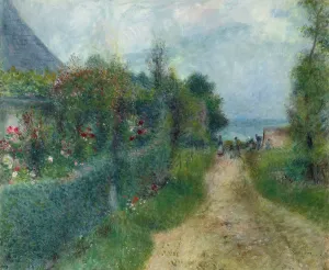 Renoir Prints: The road to Wargemont, 1879. Creator: Renoir, Pierre Auguste (1841-1919)