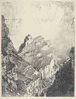 Road to the White City, No. II, 1912. Creator: Joseph Pennell