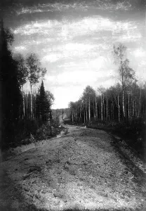 Surface Prints: Roadbed Before Smoothing, 1909. Creator: Dorozhno-Stroitel'nyi Otdel