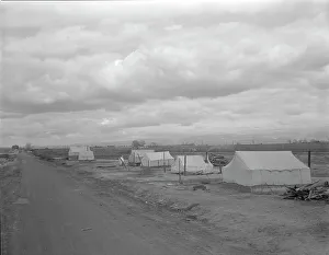 Ranch Prints: Roadside ranch camp owned by opposer to Resettlement Administration's Kern County migrant