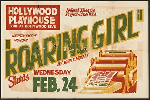John C Prints: Roaring Girl, Los Angeles, [193-]. Creator: Unknown
