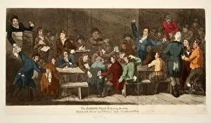 The ROBBING Hood Debating Society, 1809