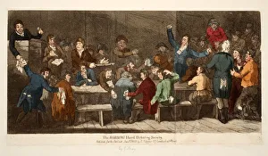 The ROBBING Hood Debating Society, 1809