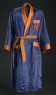 Dressing Gown Prints: Robe worn by Floyd Patterson for World Heavyweight Title against Sonny Liston, 1962
