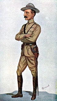 Robert Stehenson Smyth Baden Powell Gallery: Robert Baden-Powell, English soldier, 1900