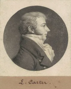 Robert Baylor Carter, 1805. Creator: Charles Balthazar Julien Fevret de Saint-Mé