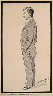 Suit And Tie Prints: Robert Brough, 1905. Creator: John Beattie Scott