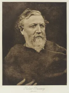 Cameron Julia Margaret Prints: Robert Browning, c.1880. Creator: Julia Margaret Cameron