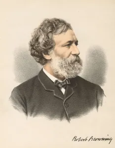 Barrett Collection: Robert Browning, English poet and dramatist, c1880