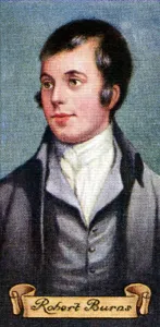 Burns Prints: Robert Burns, taken from a series of cigarette cards, 1935
