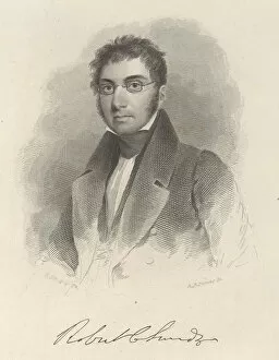 Robert Charles Gallery: Robert C. Sands, ca. 1829. Creator: Asher Brown Durand