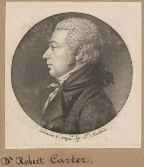 Robert Carter, 1801. Creator: Charles Balthazar Julien Fevret de Saint-Memin