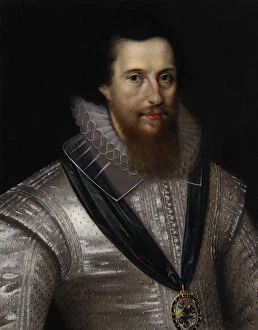 Images Dated 30th October 2013: Robert Devereux, 2nd Earl of Essex (1565-1601), End of 17th cen Artist: Gheeraerts, Marcus