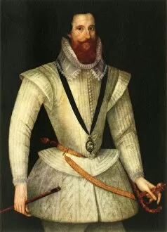 Lord Bourchier Gallery: Robert Devereux, c1596-1601, (1944). Creator: Unknown