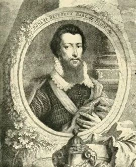 Lord Bourchier Gallery: Robert Devereux, Earl of Essex, c1590-1600, (1890). Creator: Unknown
