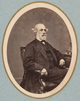 Lee Robert Edward Prints: Robert E. Lee, 1869. Creator: Mathew Brady