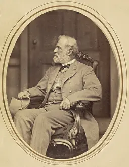 Commander Prints: Robert E. Lee, April 16, 1865. Creator: Mathew Brady