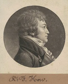 Robert F. How, 1806. Creator: Charles Balthazar Julien Fevret de Saint-Memin