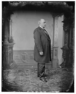Attorney General Prints: Robert G. Ingersoll, 1870s. Creator: Unknown