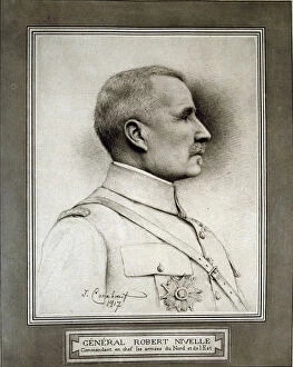 World Collection: Robert Georges Nivelle (1856-1924), French military, General of the First World War