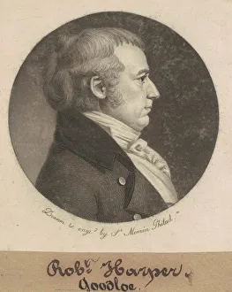 Federalist Prints: Robert Goodloe Harper, 1799. Creator: Charles Balthazar Julien Fé