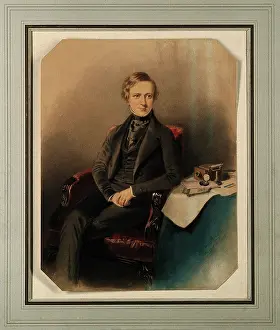 Geologist Prints: Robert Hunt, 1842. Creator: William Buckler