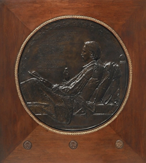 Augustus Prints: Robert Louis Stevenson, 1887-1888. Creator: Augustus Saint-Gaudens