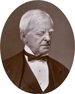 Viscount Prints: Robert Lowe, MP, 1878. Creator: Lock & Whitfield