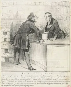 Villain Prints: Robert Macaire Directeur, 19th century. Creator: Honore Daumier