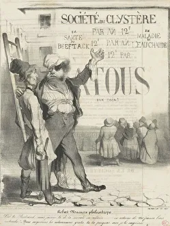 Villain Prints: Robert Macaire philantrope, 19th century. Creator: Honore Daumier