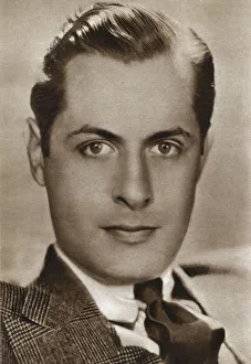 Robert Montgomery Prints: Robert Montgomery, American actor and director, 1933