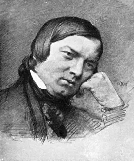 Images Dated 15th March 2006: Robert Schumann, (1810-1856), German composer and pianist, 1909.Artist: Robert Schumann