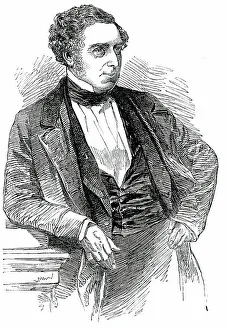We Kilburn Prints: Robert Stephenson, Esq. M.P. for Whitby, 1850. Creator: Unknown