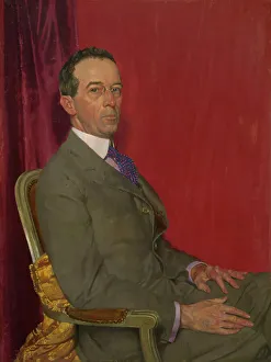 Orpen William Prints: Robert Sterling Clark, 1921-22. Creator: William Newenham Montague Orpen