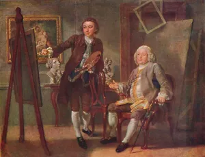 Robert Walpole, First Earl of Orford, K. G. in the Studio of Francis Hayman, R. A. c1748-1750, (19 Artist: Francis Hayman
