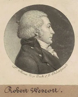 Robert Wescott, 1798. Creator: Charles Balthazar Julien Fevret de Saint-Memin