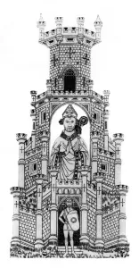 Robert Wyville, the Bishop of Salisbury and his champion, (1924)