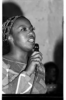 Roberta Flack, Ronnie Scotts, Soho, London, 1972. Artist: Brian O Connor