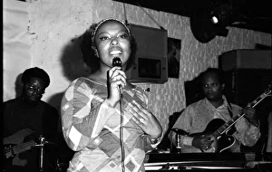 Roberta Flack, Ronnie Scotts, Soho, London, 1972. Artist: Brian O Connor