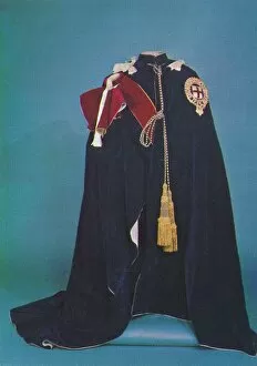 Hmso Gallery: Robes of the Order of the Garter, 1953