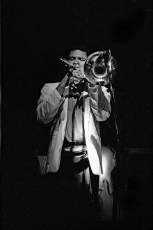 Robin Eubanks, Ronnie Scott's Jazz Club, Soho, London, May 1990