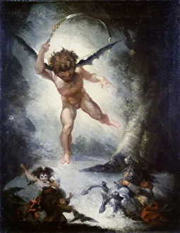 Robin Goodfellow (Puck), 1787-1790. Artist: Fussli (Fuseli), Johann Heinrich (1741-1825)