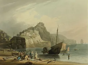 Robin Hood's Bay, n.d. Creator: Francis Nicholson