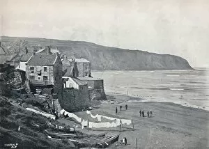 Round The Coast Collection: Robin Hoods Bay - The Village and Bay, 1895
